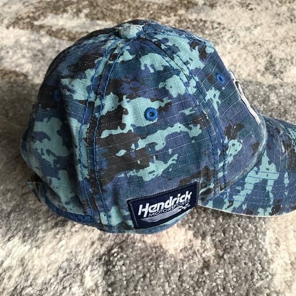 Boy baseball cap hat blue camo dale jr. - Picture 4 of 5